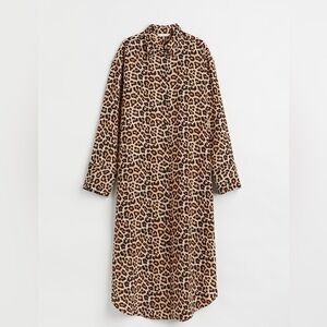 H&M Leopard Print Dress - Brown and Black